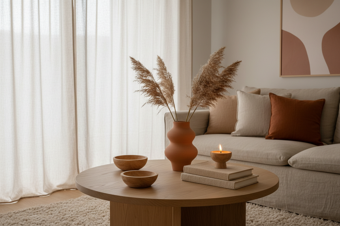 Hoe breng je warmte in een minimalistisch interieur?