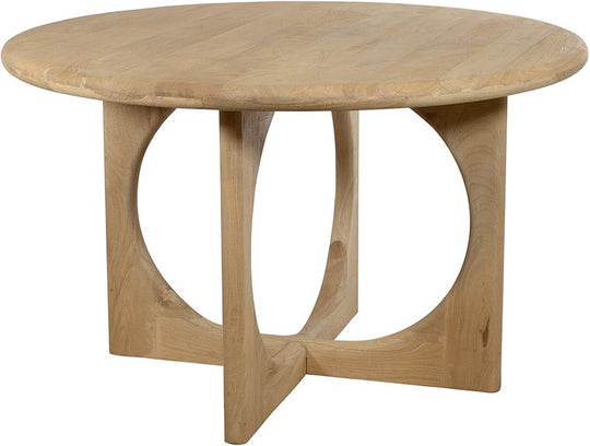 Eetkamertafel Zodiac Ø130 cm Acaciahout Groovy Natural