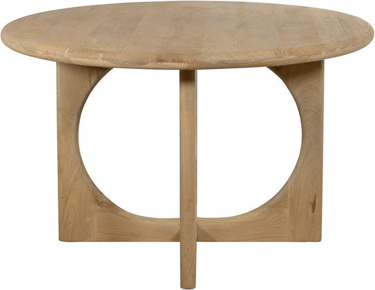 Eetkamertafel Zodiac Ø130 cm Acaciahout Groovy Natural