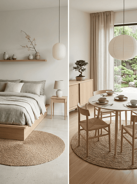 Sizali Sisal Vloerkleed Naturel - 100 | Japandi vloerkleed